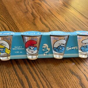 The Smurfs Mini Glass Set